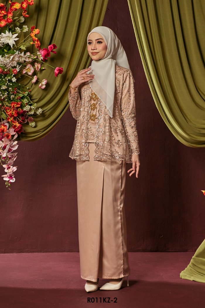 (AS-IS ITEM) Kebaya Zahra in Beige (R011KZ-2)