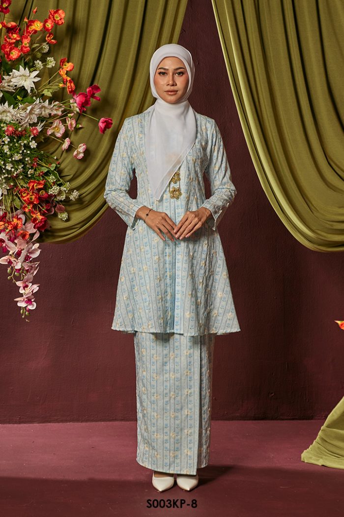 Kebarung Kalthom Petite in Baby Blue (S003KP-8)