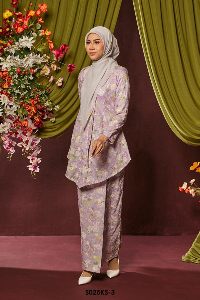 Kebaya Saloma in Lavender (S025KS-3)