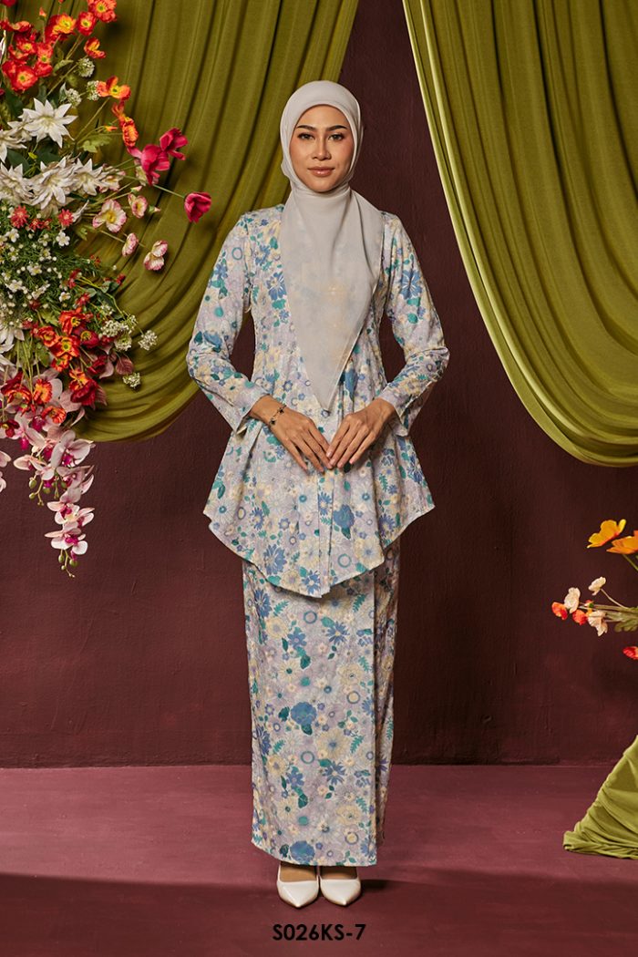 Kebaya Saloma in Lilac (S026KS-7)