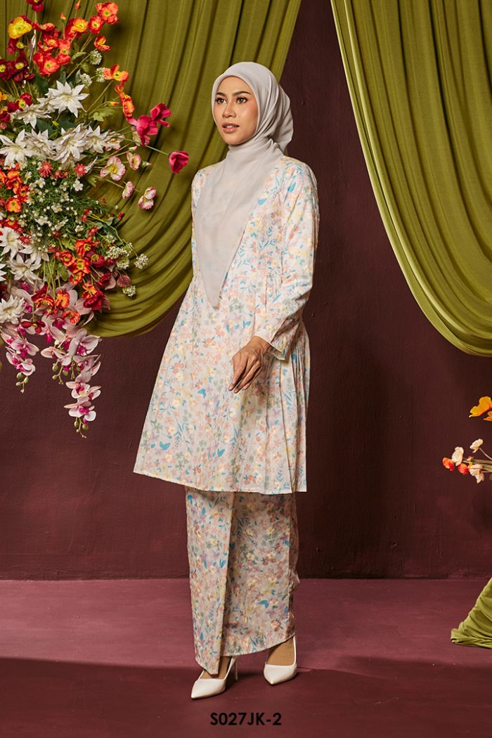 Juliana Kurung in Peachy Pink (S027JK-2)