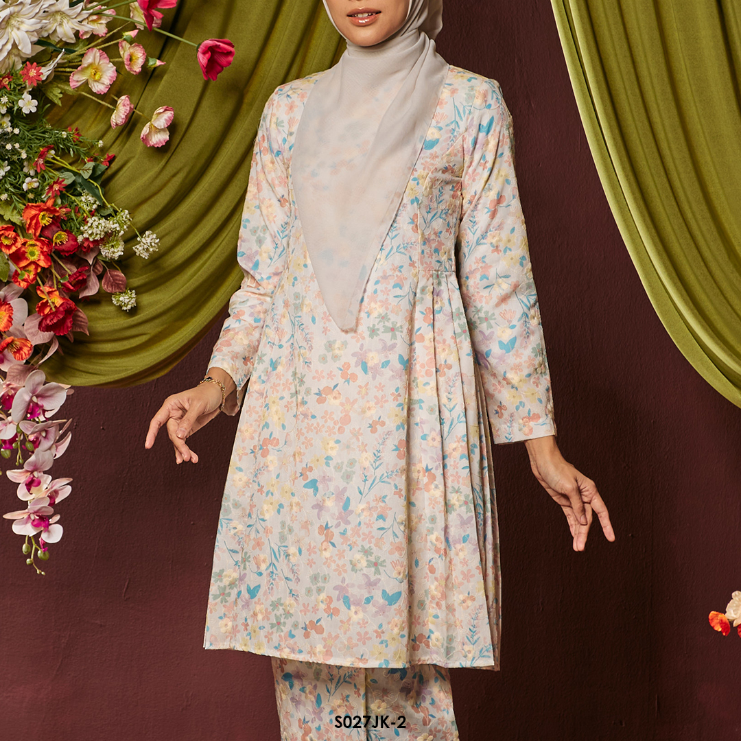 Juliana Kurung in Peachy Pink (S027JK-2) - Image 3