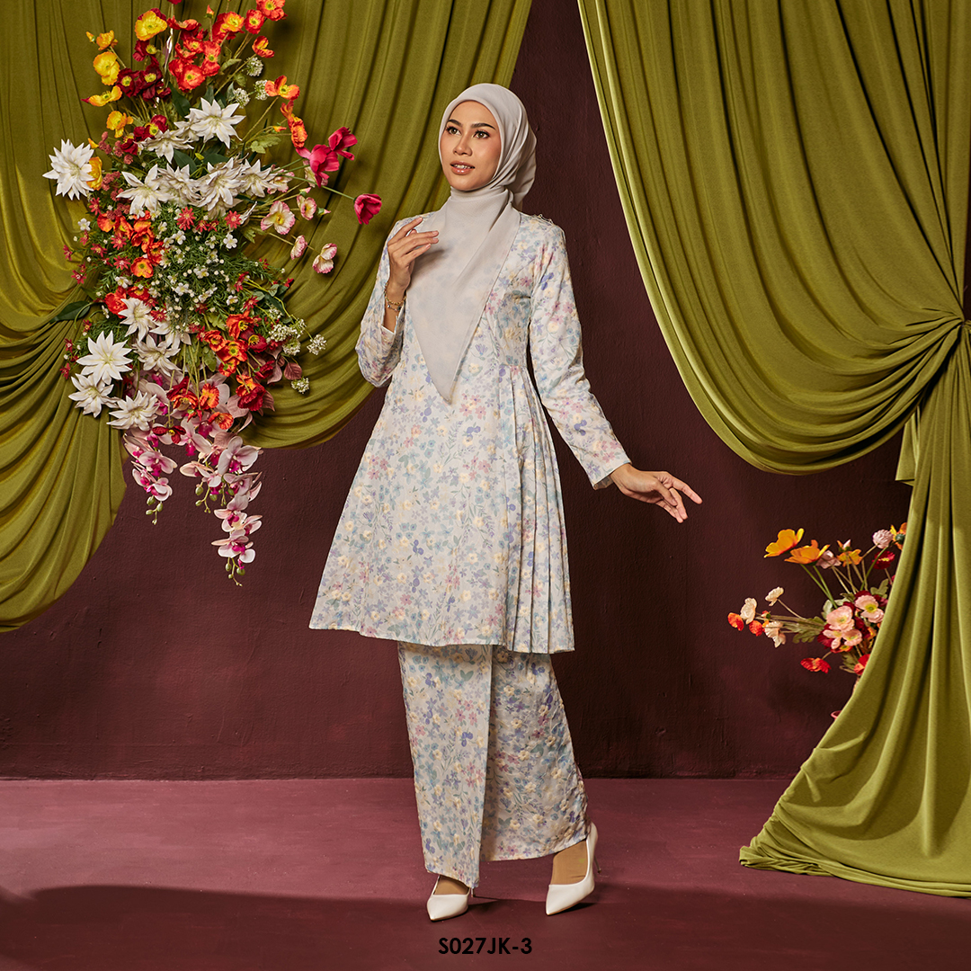 Juliana Kurung in Lilac (S027JK-3) - Image 2