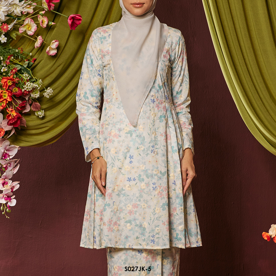 Juliana Kurung in Mint Green (S027JK-5) - Image 3