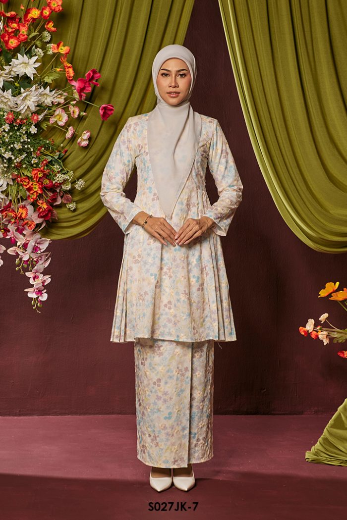 Juliana Kurung in Baby Blue (S027JK-7)