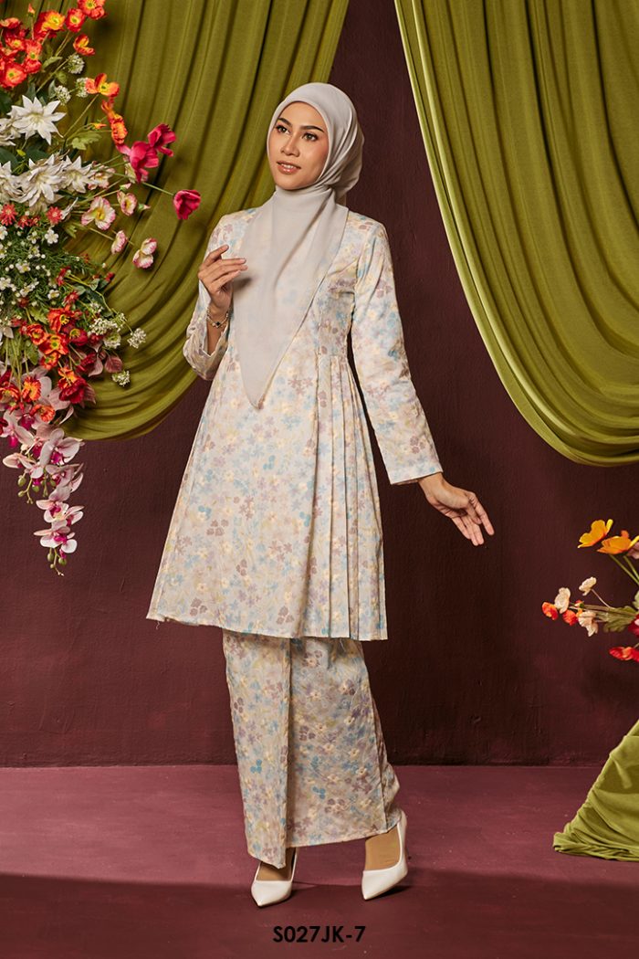 Juliana Kurung in Baby Blue (S027JK-7)