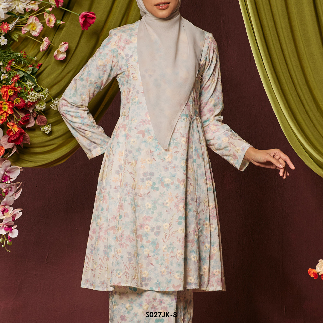 Juliana Kurung in Soft Lavender (S027JK-8) - Image 3