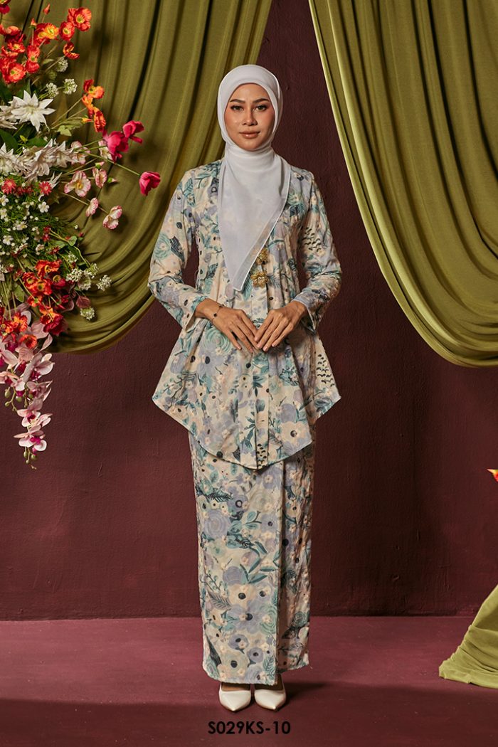 Kebaya Saloma in Pale Purple (S029KS-10)