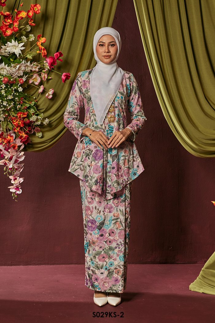 Kebaya Saloma in Lavender (S029KS-2)