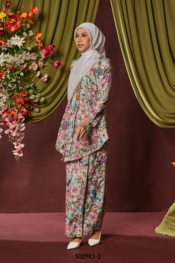 Kebaya Saloma in Lavender (S029KS-2)
