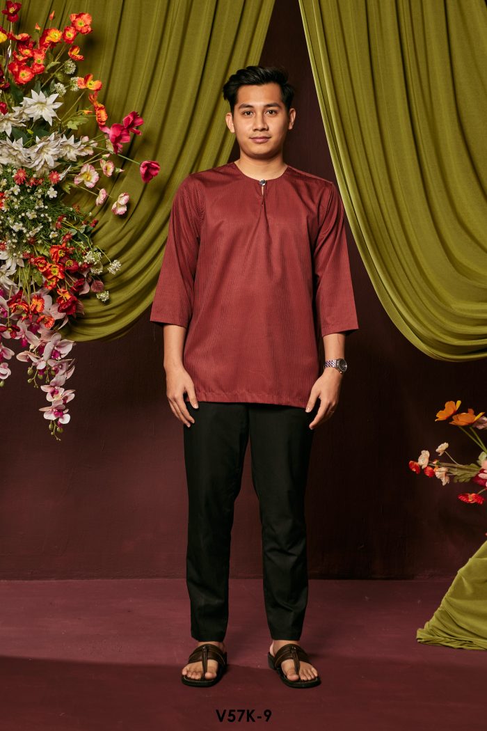 Kurta Adam in Vintage Maroon (V57K-9)