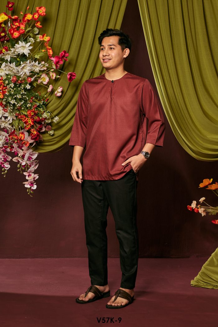 Kurta Adam in Vintage Maroon (V57K-9)