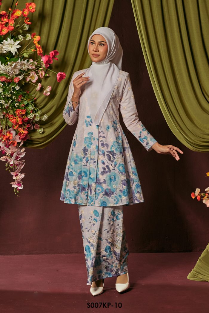 Kebarung Kalthom Petite in Teal Green (S007KP-10)