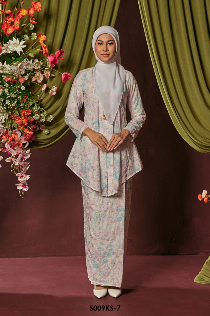 Kebaya Saloma in Lilac (S009KS-7)