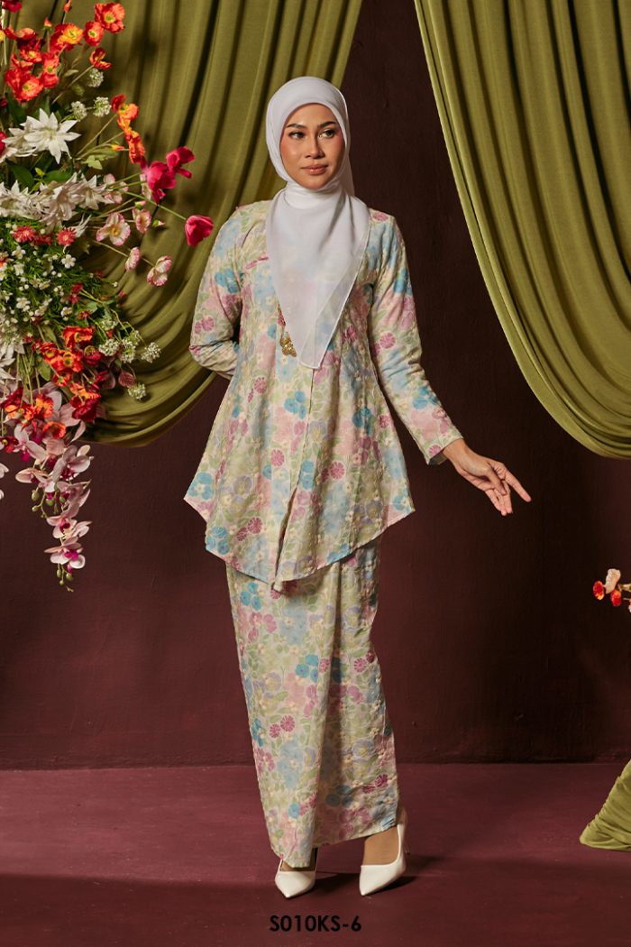 Kebaya Saloma in Light Pink (S010KS-6)