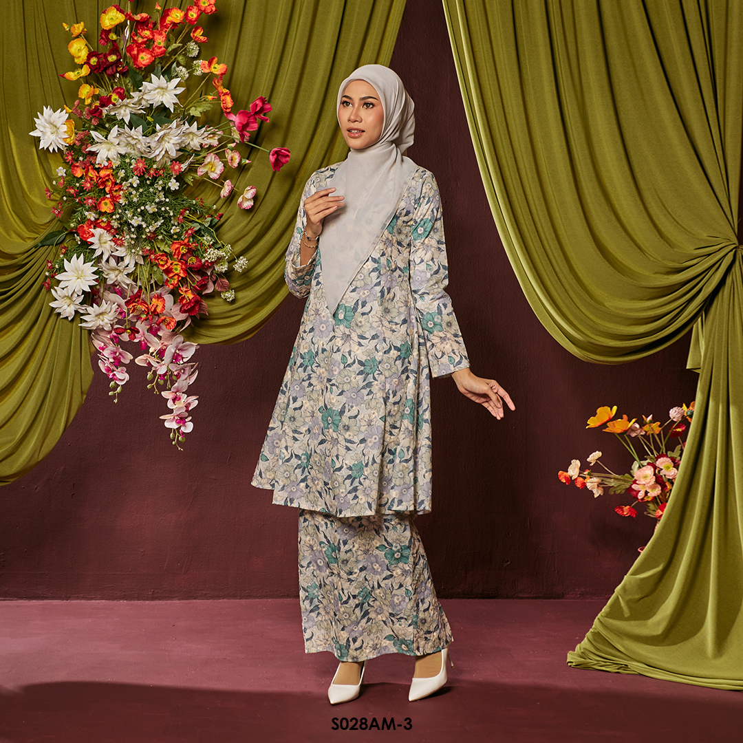 Ameera Kurung in Lavender (S028AM-3) - Image 2
