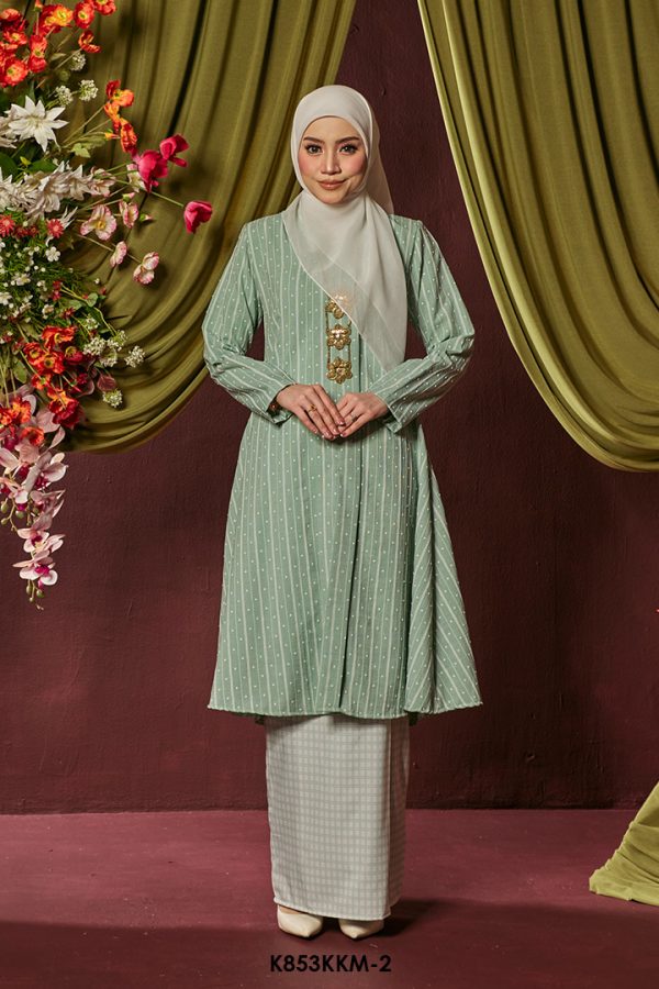 Kebarung Kalthom in Light Teal (K853KKM-2)