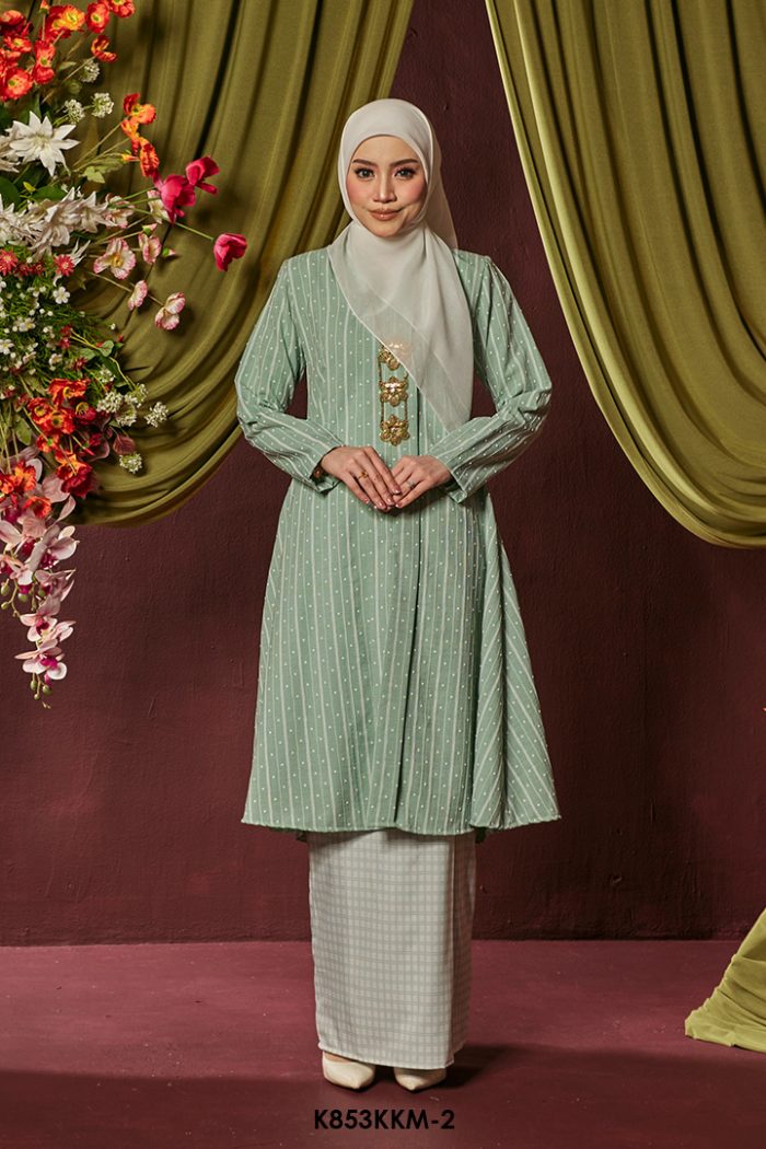 Kebarung Kalthom in Light Teal (K853KKM-2)