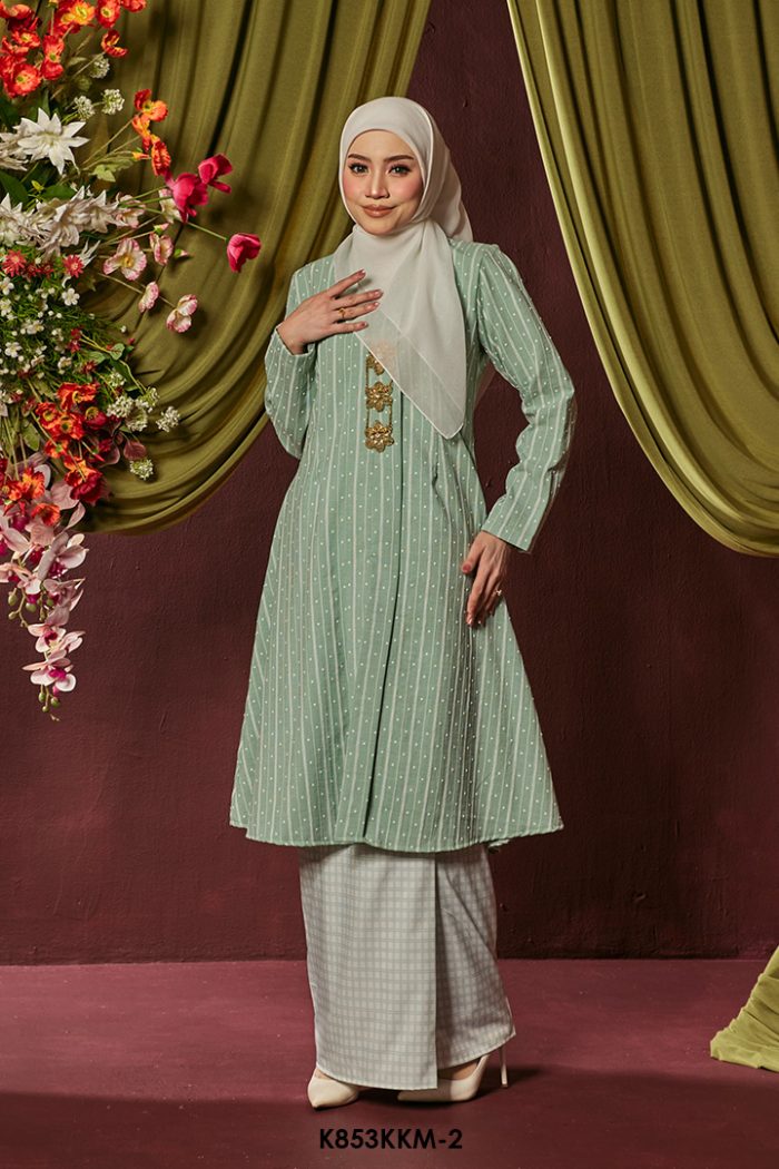 Kebarung Kalthom in Light Teal (K853KKM-2)