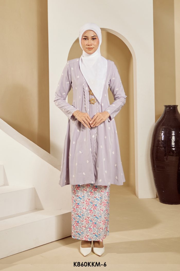 Kebarung Kalthom in Purple Grey (K860KKM-6)