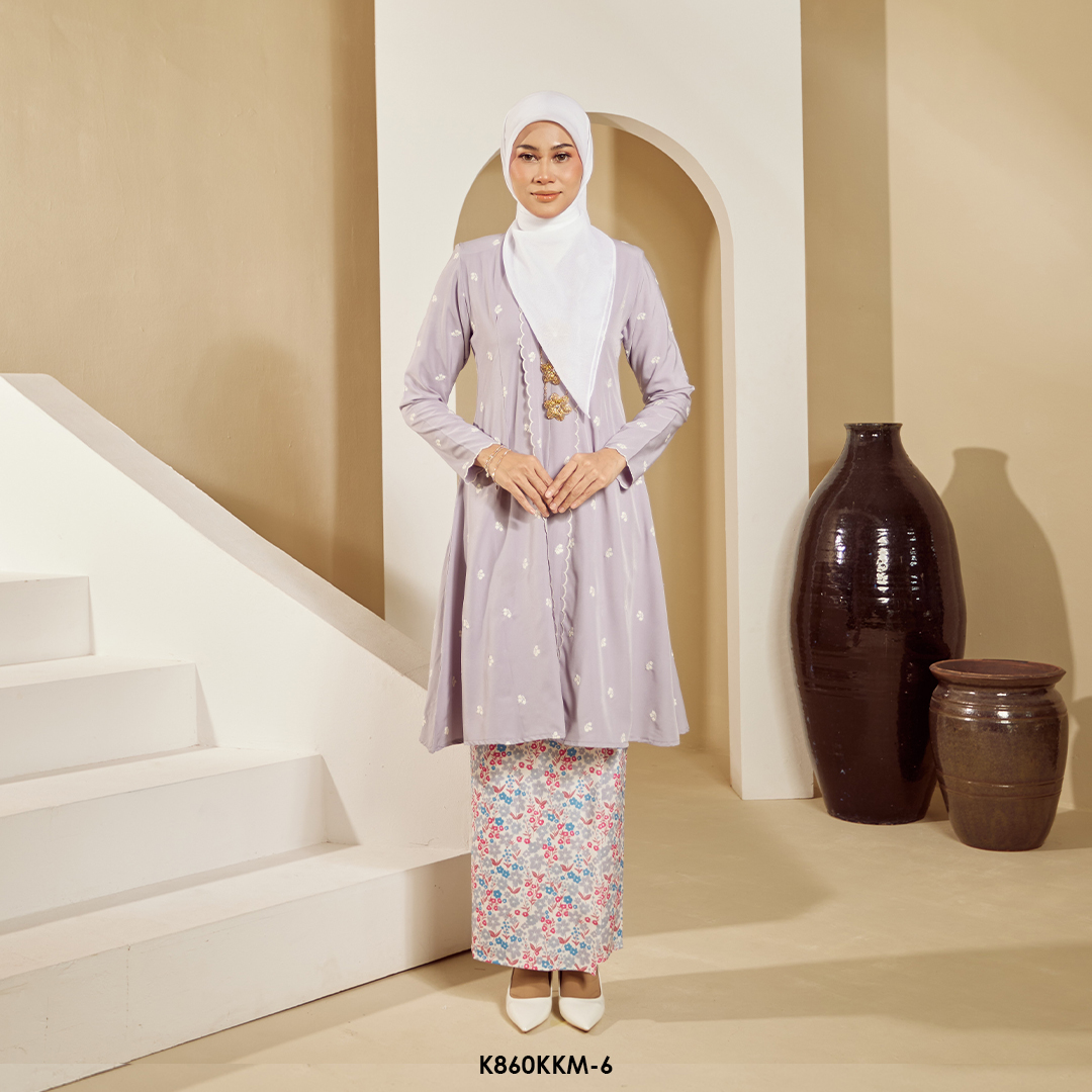 Kebarung Kalthom in Purple Grey (K860KKM-6)