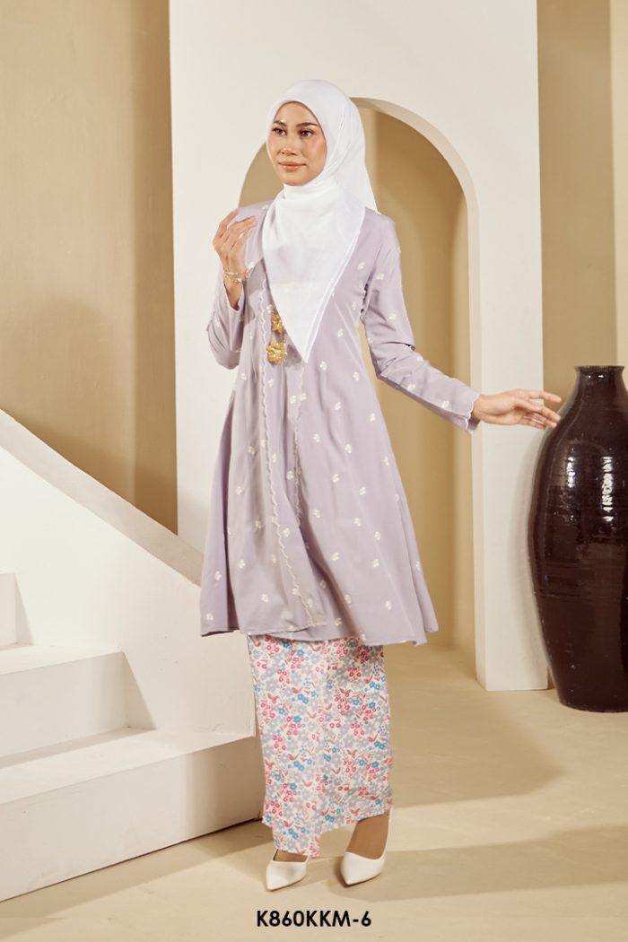 Kebarung Kalthom in Purple Grey (K860KKM-6)