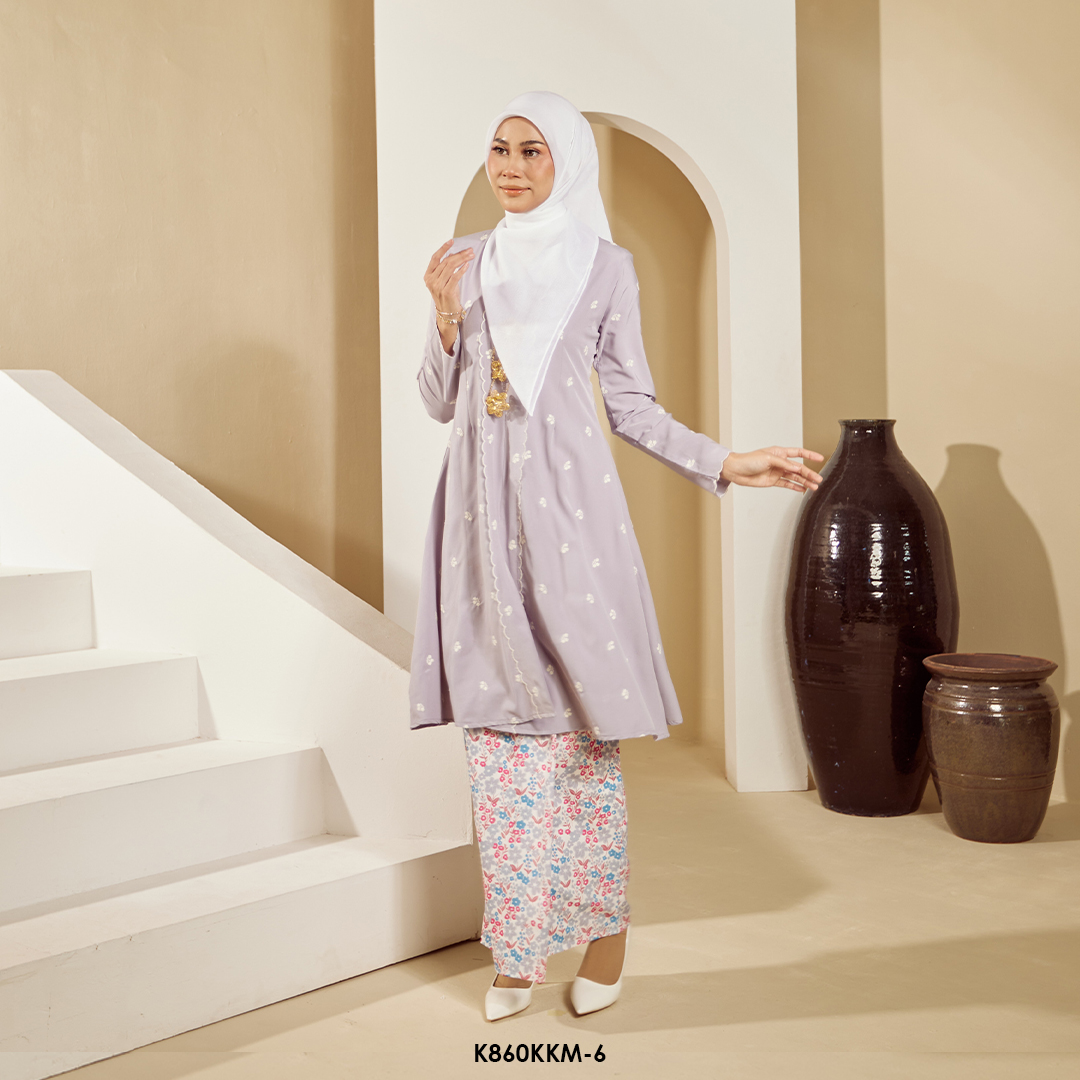Kebarung Kalthom in Purple Grey (K860KKM-6) - Image 2