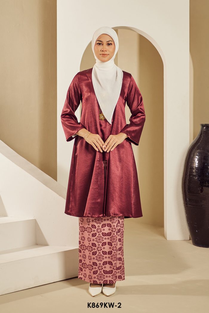 Kebaya Wilda in Maroon (K869KW-2)