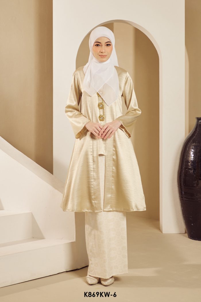 Kebaya Wilda in Champagne (K869KW-6)