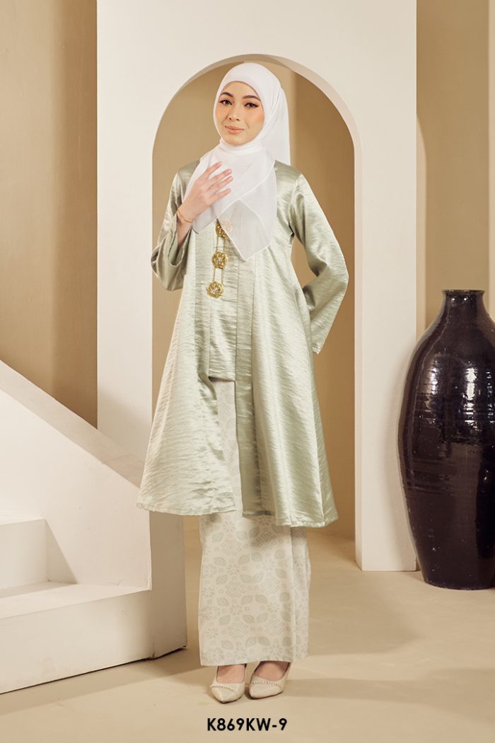 Kebaya Wilda in Sage Green (K869KW-9)