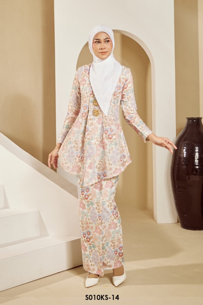 Kebaya Saloma in Golden Brown (S010KS-14)