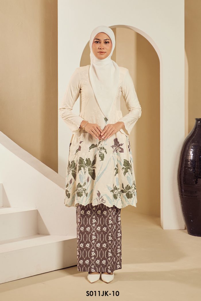 Juliana Kurung in Brown (S011JK-10)