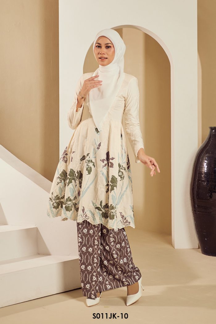 Juliana Kurung in Brown (S011JK-10)