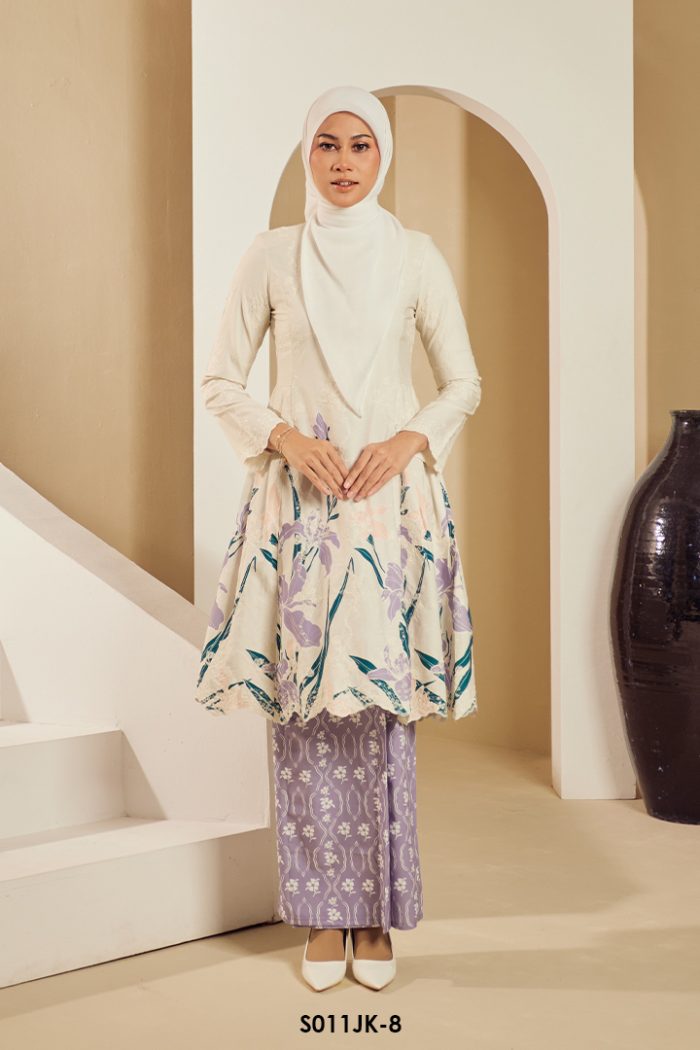 Juliana Kurung in Purple (S011JK-8)