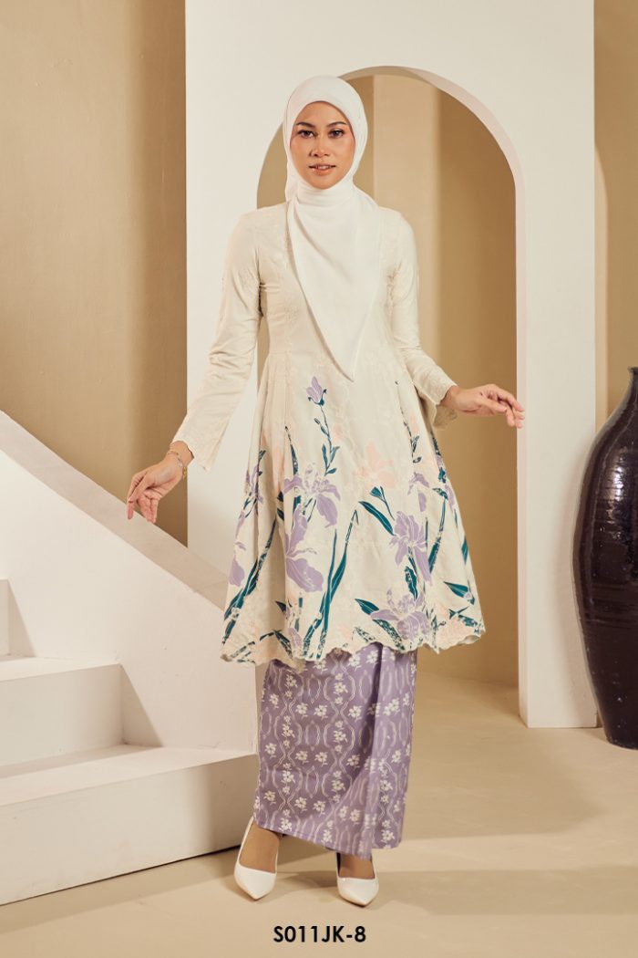 Juliana Kurung in Purple (S011JK-8)