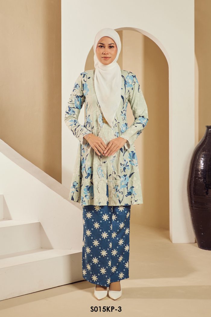 Kebarung Kalthom Petite in Azure Blue (S015KP-3)