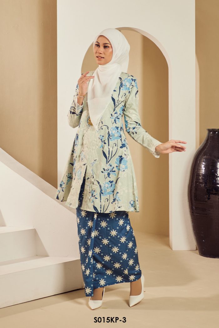 Kebarung Kalthom Petite in Azure Blue (S015KP-3)