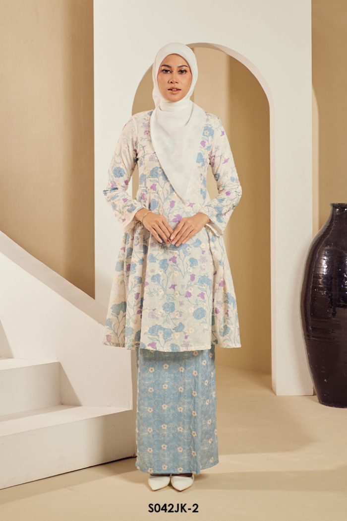 Juliana Kurung in Baby Blue (S042JK-2)