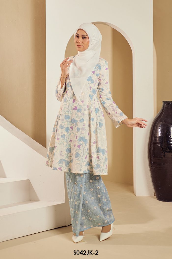 Juliana Kurung in Baby Blue (S042JK-2)
