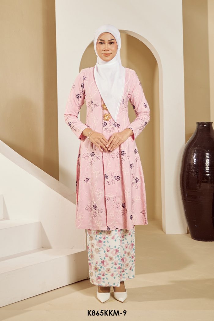 Kebarung Kalthom in Pastel Pink (K865KKM-9)