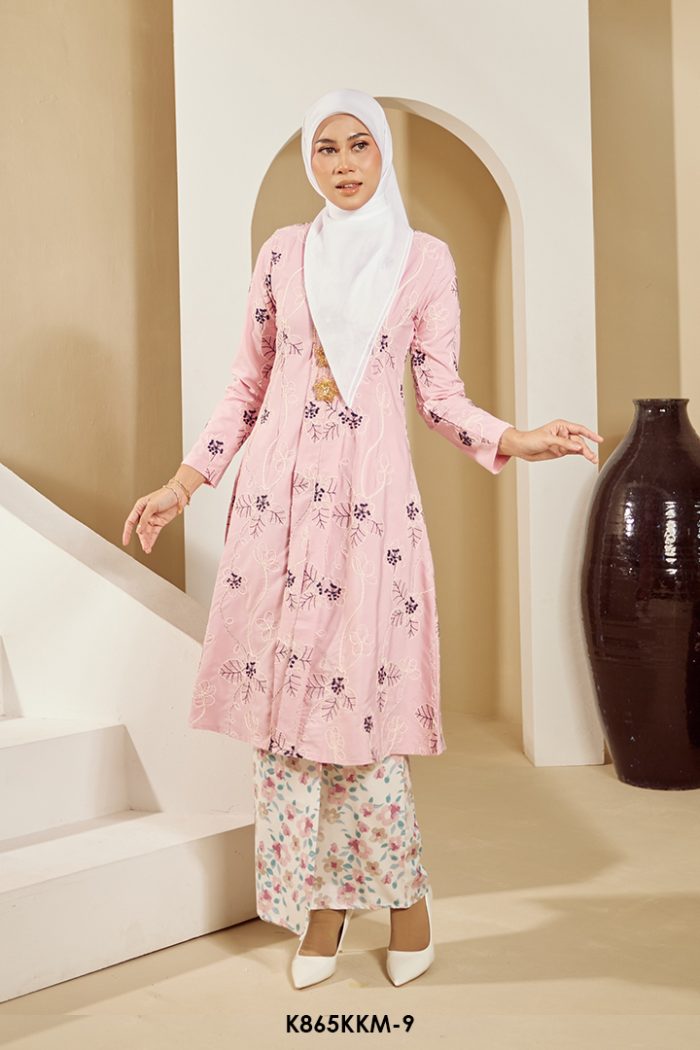 Kebarung Kalthom in Pastel Pink (K865KKM-9)