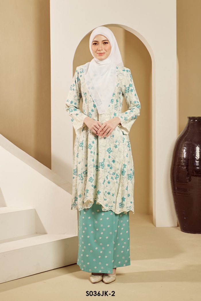Juliana Kurung in Light Teal (S036JK-2)
