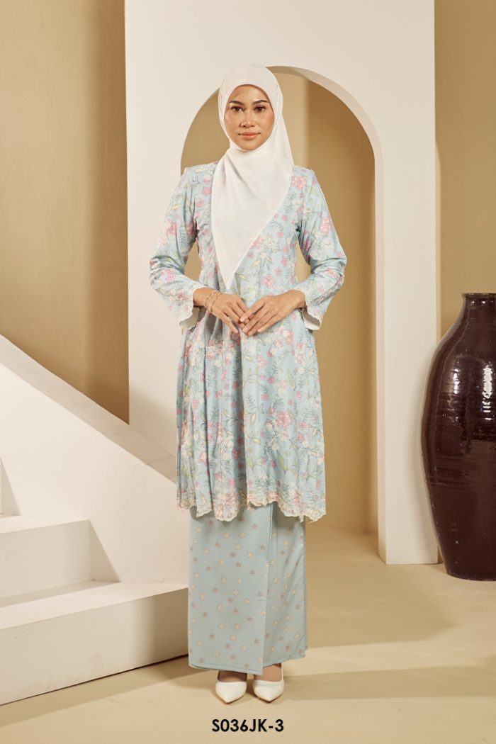 Juliana Kurung in Blue (S036JK-3)