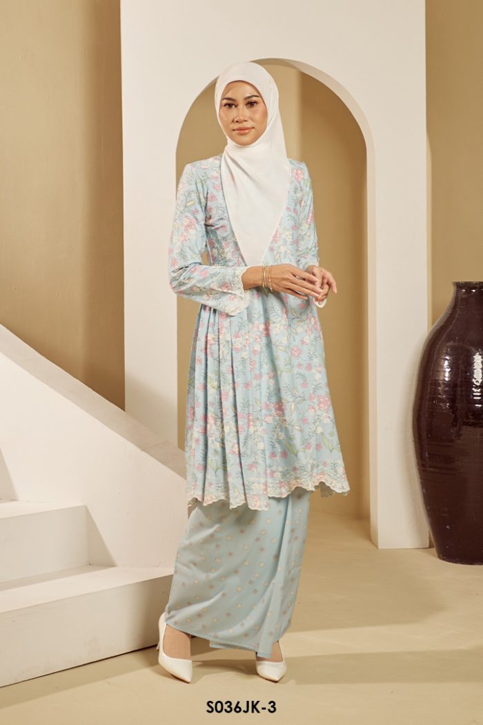 Juliana Kurung in Blue (S036JK-3)