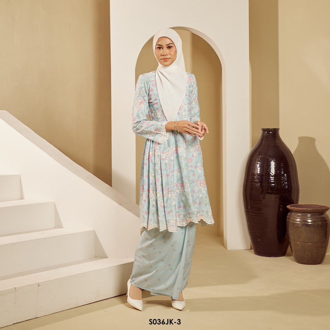 Juliana Kurung in Blue (S036JK-3) - Image 2