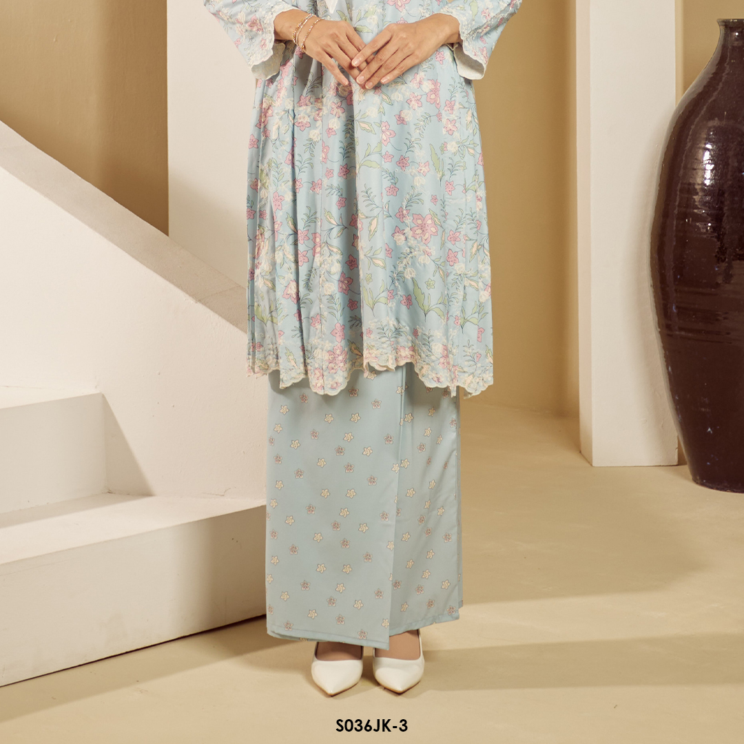 Juliana Kurung in Blue (S036JK-3) - Image 4