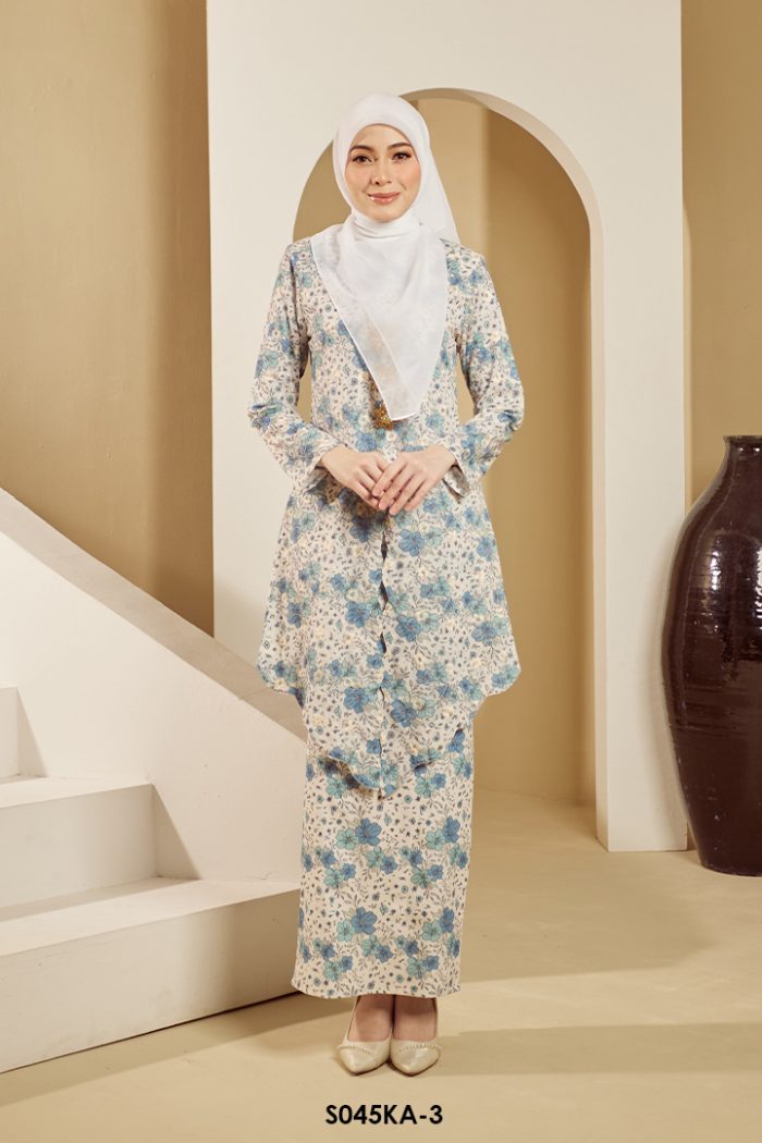 Kebaya Anggun 2.0 in Seafoam (S045KA-3)