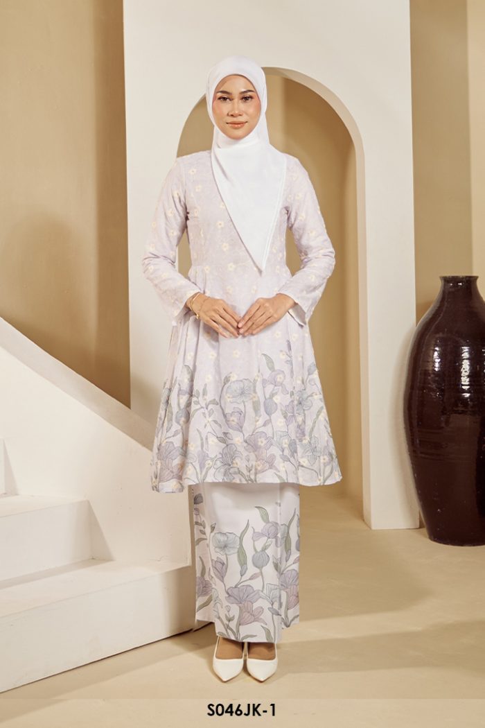 Juliana Kurung in Lilac (S046JK-1)