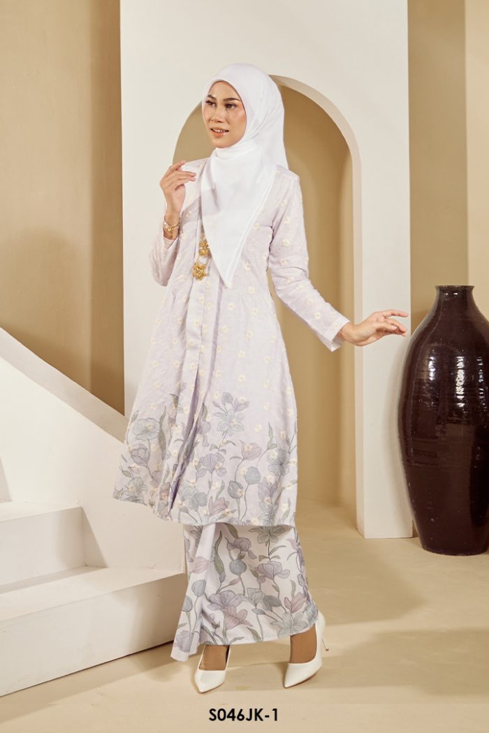 Juliana Kurung in Lilac (S046JK-1)