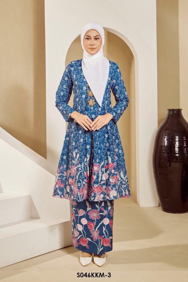 Kebarung Kalthom in Dark Blue (S046KKM-3)